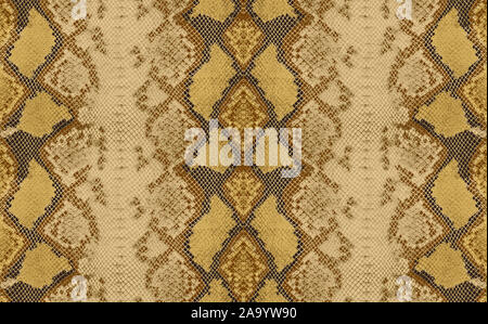Peau de serpent Python, pattern design pattern, piton, texture de la peau de serpent, la peau d'animaux. Banque D'Images