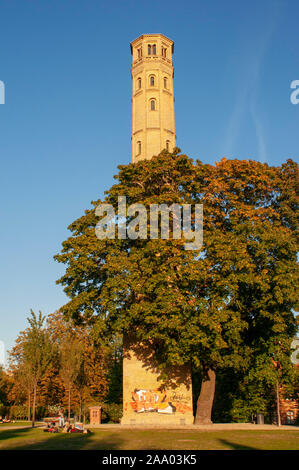 Berlin Allemagne Wasserturm Water tower brique conçu par Henry Gill et construit par l'anglais Waterworks Company (1877) en allemand de Berlin Prenzlauer Berg Banque D'Images