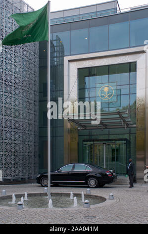 Ambassade du Royaume d'Arabie saoudite en Tiergartenstrasse Berlin Allemagne Banque D'Images