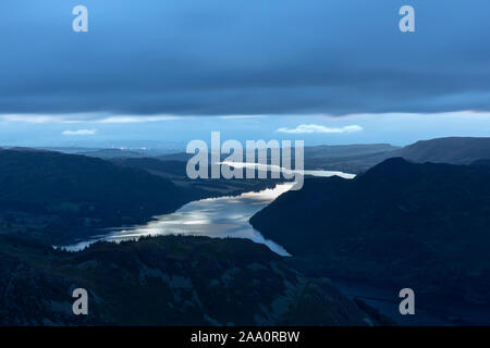 Birkhouse de Ullswater Moor au-dessus de Glenridding Banque D'Images