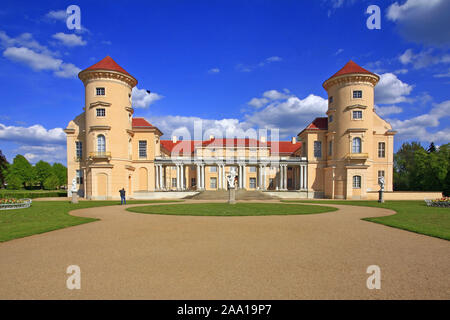 Schloss Rheinsberg, Landkreis Oberhavel, Brandebourg, Allemagne, Das Schloss gilt als des Friederizianischen Musterbeispiel sogenannten Rok Banque D'Images