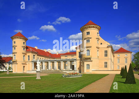 Schloss Rheinsberg, Landkreis Oberhavel, Brandebourg, Allemagne, Das Schloss gilt als des Friederizianischen Musterbeispiel sogenannten Rok Banque D'Images