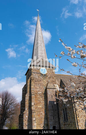Saint Pierre et Saint Paul Church, East Sussex, UK Banque D'Images