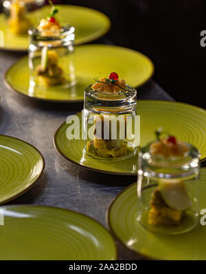 Terrine de foie d'oie. Apéritif pour Noël. Banque D'Images