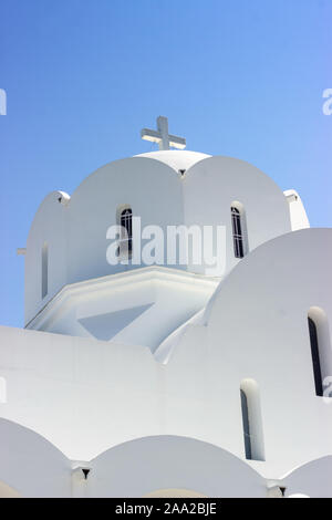 Détail d'une église orthodoxe Saint-panteleimon, ciel bleu en arrière-plan Banque D'Images