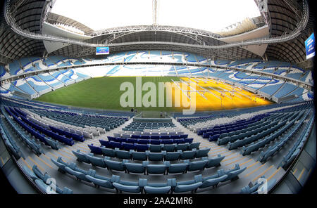 Une vue générale de l'Al Janoub Stadium, Doha, Qatar. Le stade est d'être utilisé comme un lieu pour la Coupe du Monde FIFA 2022 . PA Photo. Photo date : lundi 30 septembre, 2019. . Crédit photo doit se lire : Martin Rickett/PA Wire. Banque D'Images