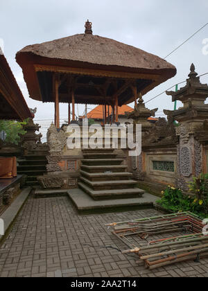 L'intérieur du Palais d'Ubud, Gianyar, Bali, Indonésie Banque D'Images