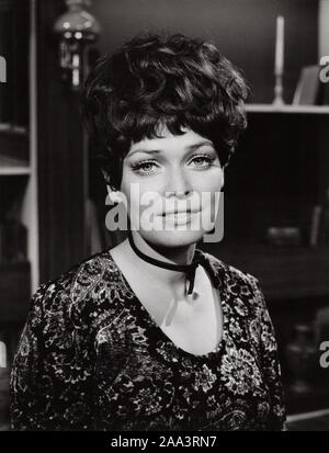 Elfi von Kalckreuth, deutsche Programmsprecherin und Autorin, Deutschland 1971. Présentateur de télévision allemande et auteur Elfi von Kalckreuth, Allemagne 1971. Banque D'Images