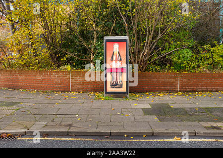 Coca cola annonce à BT téléphone fort UK Banque D'Images