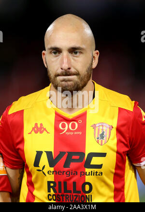 Ligue de Football Italie - Serie B BKT 2019-2020 / ( Benevento Calcio ) - Luca hamiltonien Caldirola Banque D'Images