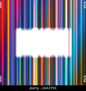 Cadre rectangulaire blanc Illustration de Vecteur