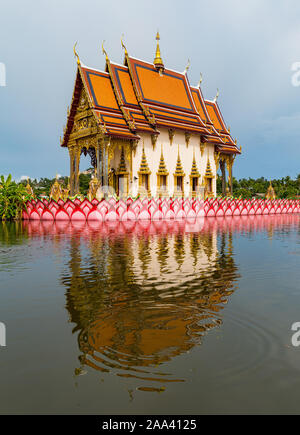 Temple Wat Plai Laem temple bouddhiste sur Koh Samui. Thaïlande Banque D'Images