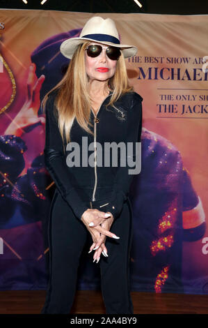 Berlin, Allemagne. 18 Nov, 2019. LaToya Jackson au cours de la 'Forever - King of Pop' conférence de presse à Verti Music Hall le 18 novembre 2019 à Berlin, Allemagne. Credit : Geisler-Fotopress GmbH/Alamy Live News Banque D'Images