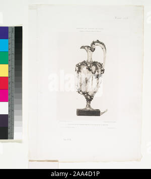 S.P. Avery Collection. Titre conçu par cataloger. L'admission est accordée par l'application à l'Office de Tourisme de collections spéciales. B22 est datée de la plaque ; B23 est datée au crayon par l'artiste. Gobelet Cristal décoratif et bécher par Froment-Meurice ; bronze vase par Christofle ; navire faïence émail ; panneau représentant l'Adoration des Mages par Jean Penicaud II. B21 (et peut-être d'autres articles) ont été inclus dans l'Exposition Universelle de Paris de 1878. Tous les cinq ont été publiés dans la Gazette des beaux-arts. Fait partie de Samuel Putnam Avery Collection. Don de Samuel Putnam Avery, 1900. Vertige Banque D'Images