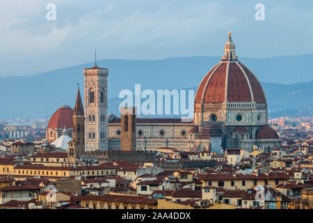 Florence : Cathédrale de Santa Maria del Fiore Banque D'Images