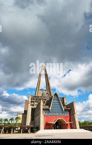 HIGUEY, RÉPUBLIQUE DOMINICAINE 4 avril 2015 Sanctuaire de notre-Dame d'Altagracia Basilique Catedral Nuestra Senora de la Altagracia Banque D'Images