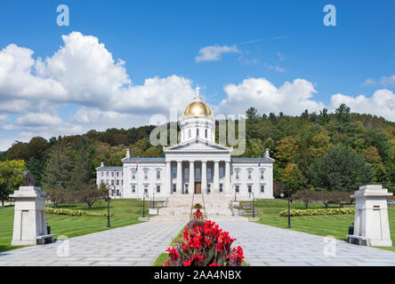 Virginia State Capitol ( Massachusetts State House ), Montpelier, Vermont, USA Banque D'Images