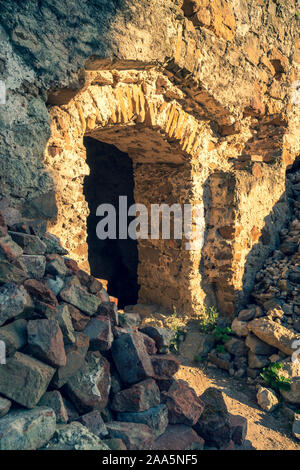 Cicva les ruines du 13ème siècle. L'Est de la Slovaquie, de l'Europe Banque D'Images
