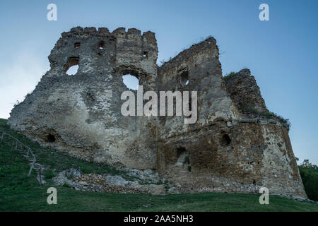 Cicva les ruines du 13ème siècle. L'Est de la Slovaquie, de l'Europe Banque D'Images