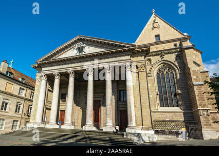 La Suisse, Genève, Vieille Ville, cathédrale Saint - Pierre Banque D'Images