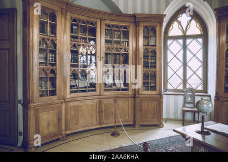 La Lettonie Cesis, ville syrienne. Château du 16ème siècle et de l'intérieur style vintage.18.11.2019 Banque D'Images