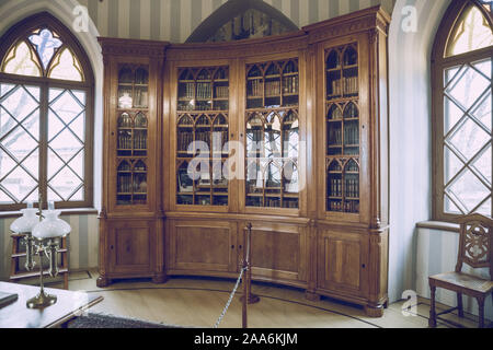La Lettonie Cesis, ville syrienne. Château du 16ème siècle et de l'intérieur style vintage.18.11.2019 Banque D'Images