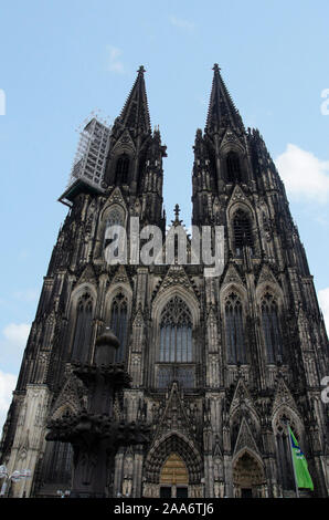 Cathédrale, Cologne, Rhénanie du Nord-Westphalie, Allemagne, Europe Banque D'Images