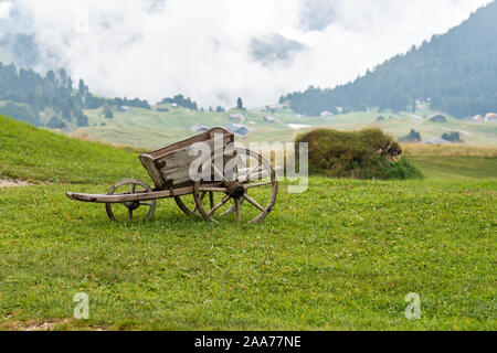 Lac de Santa Caterina ou lac Auronzo - un lac artificiel situé près de la ville de Auronzo di Cadore, dans les Dolomites dans la province de Belluno, Italie Banque D'Images