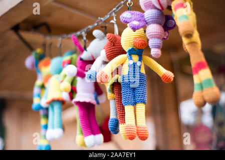 Décorations de Noël Marché de Noël à Budapest Budapest, décorations, faites à la main, l'humeur de Noël Banque D'Images