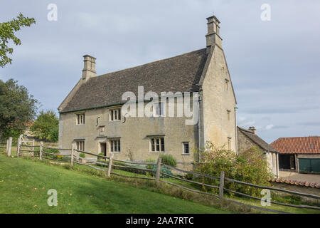 L'Angleterre, Lincolnshire, Woolsthorpe Manor, la maison d'Isaac Newton Banque D'Images