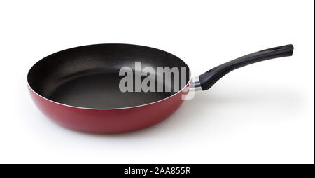 Poêle isolé sur fond blanc avec clipping path Banque D'Images