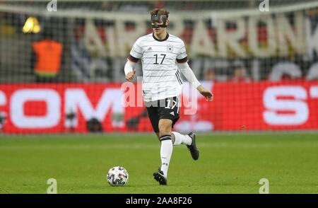 Frankfurt, Deutschland. 20 Nov, 2019. firo : 19.11.2019 Football, championnat d'Euro : Qualification de l'Équipe nationale de qualification Championnat d'Allemagne - Irlande du Nord 6 : 1 simple action, Niklas Stark | Conditions de crédit dans le monde entier : dpa/Alamy Live News Banque D'Images