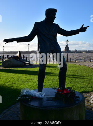 Billy Fury Statue, Liverpool Banque D'Images