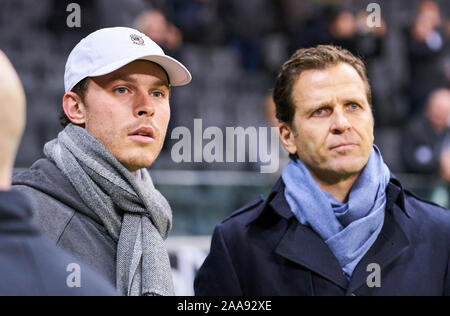 Francfort, Allemagne. 19 Nov, 2019. 2020 Germany-North EURO QUALI, Irlande, Francfort, 19 nov., 2019. Maximilian MAX KEPLER - ROZYCKI, GER professional baseball Star Twins du Minnesota, Oliver BIERHOFF, Gestionnaire, Teammanager, DFB ALLEMAGNE - IRLANDE DU NORD 6-1 Important : DFB règlement interdit toute utilisation des photographies comme des séquences d'images et/ou quasi-vidéo. Qualification pour les Championnats d'Europe, EM Saison 2019/2020 Quali, 2020, le 19 novembre 2019 à Francfort, Allemagne. Crédit : Peter Schatz/Alamy Live News Banque D'Images