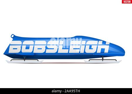 Pour le bobsleigh Bob classique Illustration de Vecteur