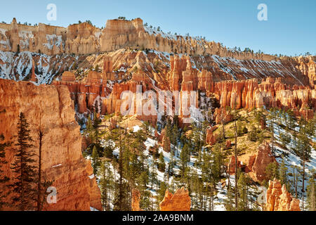Vue sur Bryce Canyon, Utah, USA Banque D'Images