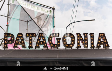 Buenos Aires, Argentine - septembre 8, 2018 : signe de marque de bière Patagonie Banque D'Images