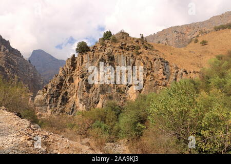 Montagnes du Tian Shan de l'Ouest dans le parc National Ugam-Chatkal Banque D'Images