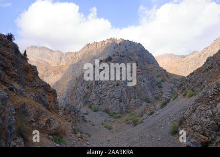 Montagnes du Tian Shan de l'Ouest dans le parc National Ugam-Chatkal Banque D'Images