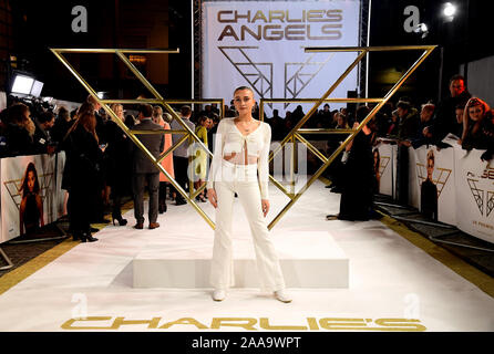 Maskell Daisy participant à la Charlie's Angels UK Premiere au Curzon Mayfair, Londres. Banque D'Images