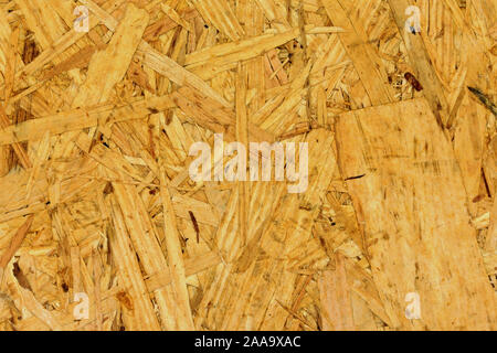 Les panneaux de particules - aggloméré, Close up Banque D'Images
