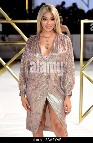 Bergdorf participant à la Munroe Charlie's Angels UK Premiere au Curzon Mayfair, Londres. Banque D'Images