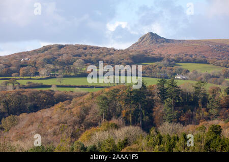 L'ensemble des fortes Tor sur Bodmin Moor dans East Cornwall Banque D'Images