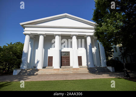 Demosthenian hall de l'université de Georgie athens georgia usa Banque D'Images