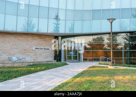 UNIVERSITY PARK, PA/USA - 27 septembre 2019 : Lewis Katz Bâtiment à Penn State University. Banque D'Images