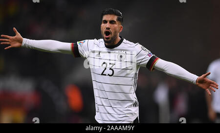 Frankfurt, Deutschland. 19 Nov, 2019. Emre pouvez (Allemagne). GES/football/Qualification EURO : l'Allemagne, l'Irlande du Nord - 19.11.2019 Football/soccer : Allemagne : contre l'Irlande du Nord, l'emplacement, le 19 novembre, 2019 | dans le monde entier : dpa Crédit/Alamy Live News Banque D'Images