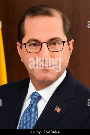 United States Secretary of Health and Human Services, Alex M. Azar II Banque D'Images