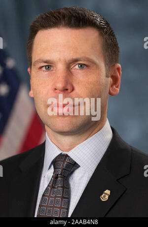 U.S. Customs and Border Protection Commissaire intérimaire Kevin K. McAleenan Banque D'Images