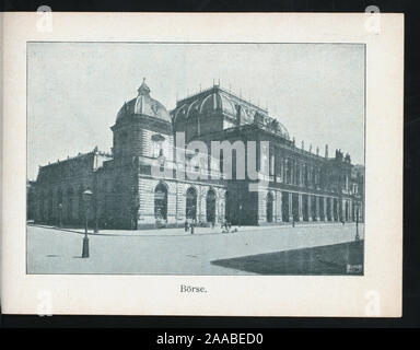 PAGE 15 livret, rempli avec des publicités ; TOUS EN ALLEMAND ; MENU DANS LE CENTRE avec une page séparée pour les vins et liqueurs ; ; MENU DU JOUR [détenus par] CAFE' IMPERIAL [at] FRANCFORT, ALLEMAGNE - Kaiserstrasse 13 (café) Banque D'Images