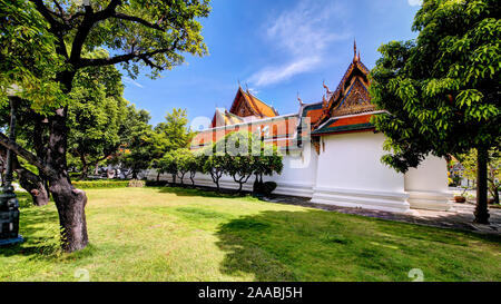 Wat Suthat Thep Wararam, Bangkok Banque D'Images